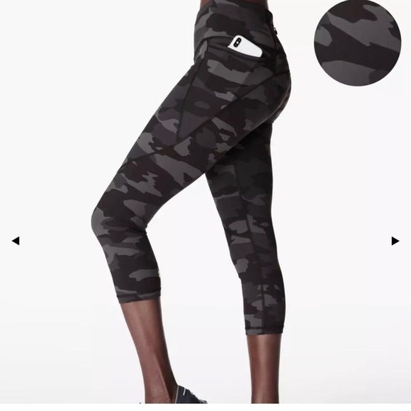 Sweaty Betty Pants - Sweaty BETTY | Power Cropped Workout Leggings size Small